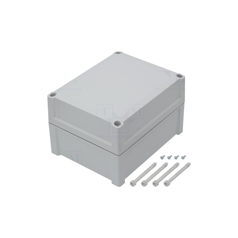 Carcasă universală TEMPO ABS gri 191x240x147mm | Electronic-mag.ro | Componente Electronice