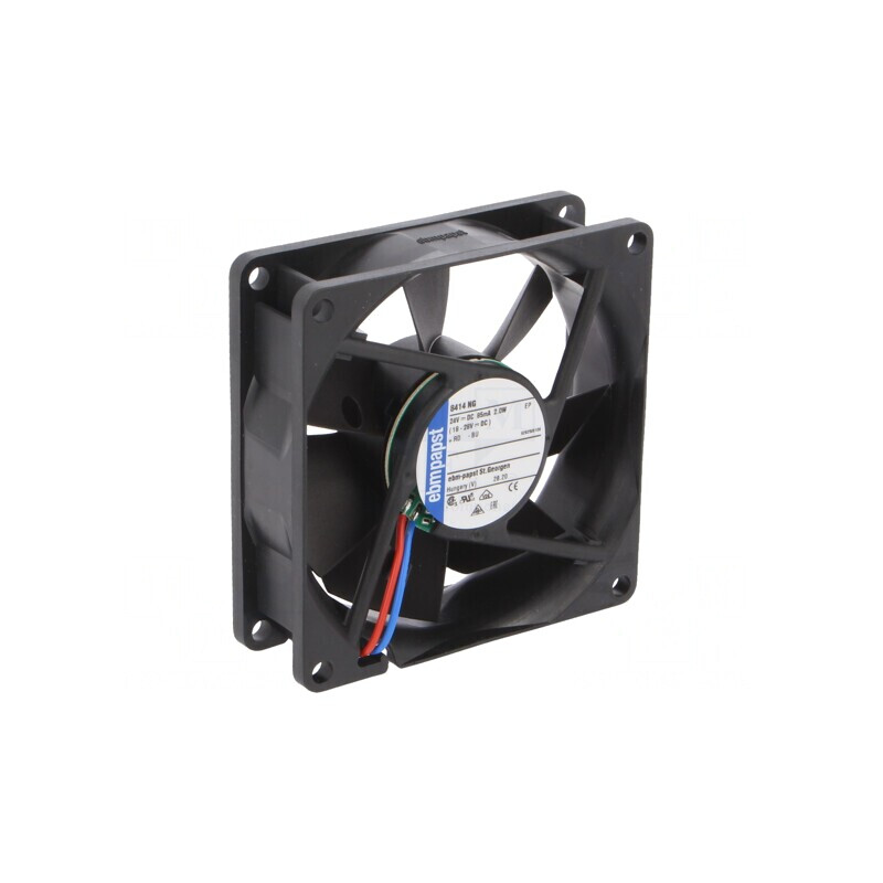Ventilator DC Axial 24V 80x80x25mm | Electronic-mag.ro | Componente Electronice