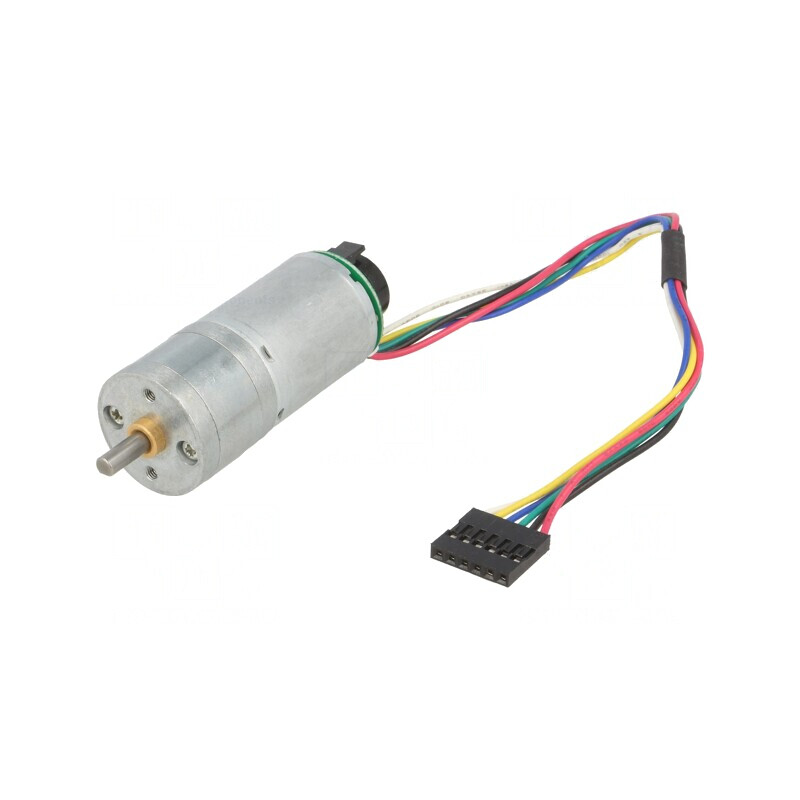 Motor DC cu Transmisie 6V 2.4A Ax Crestătură D 378:1 | Electronic-mag.ro | Componente Electronice