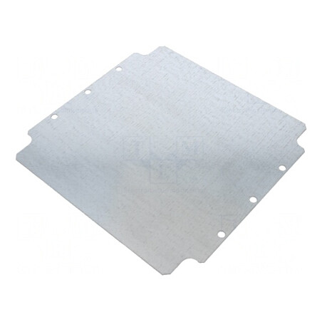 Placă de montare oțel zincat 240mm x 231mm | Electronic-mag.ro | Componente Electronice