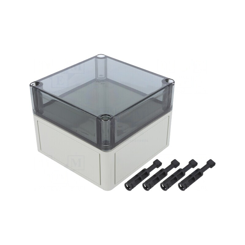 Carcasă Universală Polistiren 130x130x99mm | Electronic-mag.ro | Componente Electronice