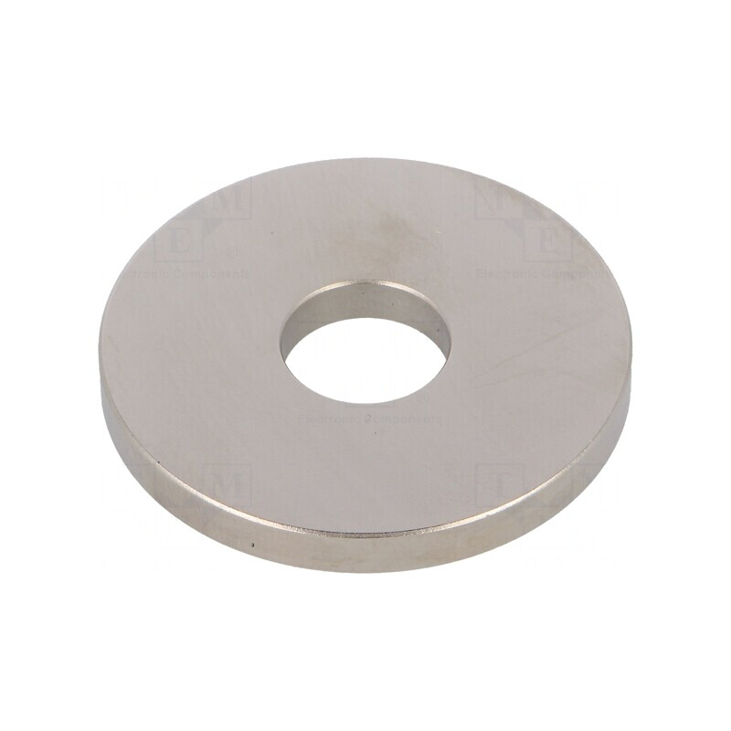 Magnet neodim fix H 5mm 165N Ø 48mm orificiu 15mm | Electronic-mag.ro | Componente Electronice