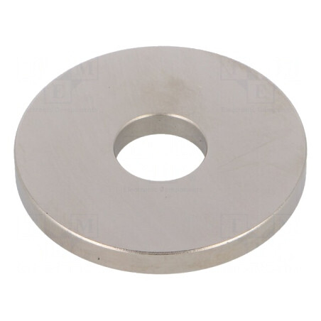 Magnet neodim fix H 5mm 165N Ø 48mm orificiu 15mm | Electronic-mag.ro | Componente Electronice