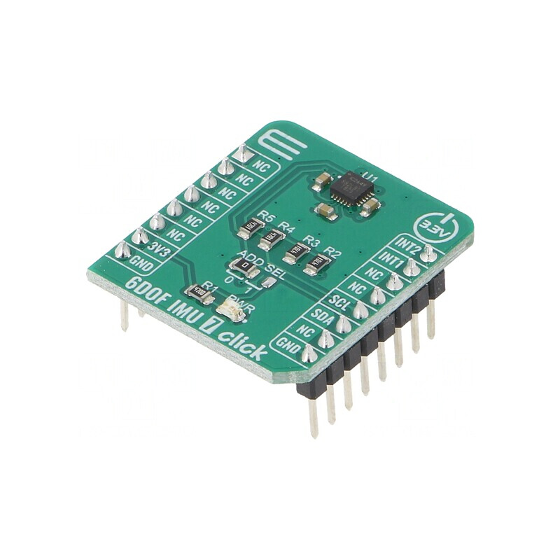Accelerometru și Giroscop ICM-20649 3.3V 6DOF IMU 7 Click | Electronic-mag.ro | Componente Electronice