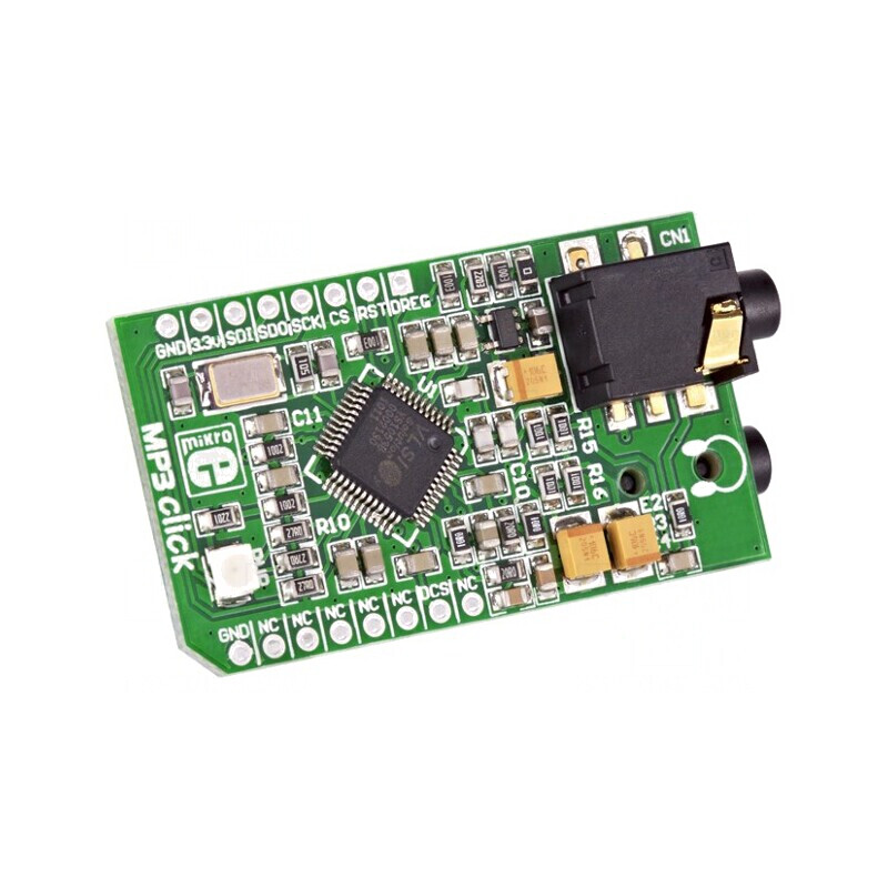 Click Board MP3 SPI VS1053 3.3V Prototyping Module | Electronic-mag.ro | Componente Electronice Click Board MP3 SPI VS1053 3.3V Prototyping Module | Electronic-mag.ro | Componente Electronice