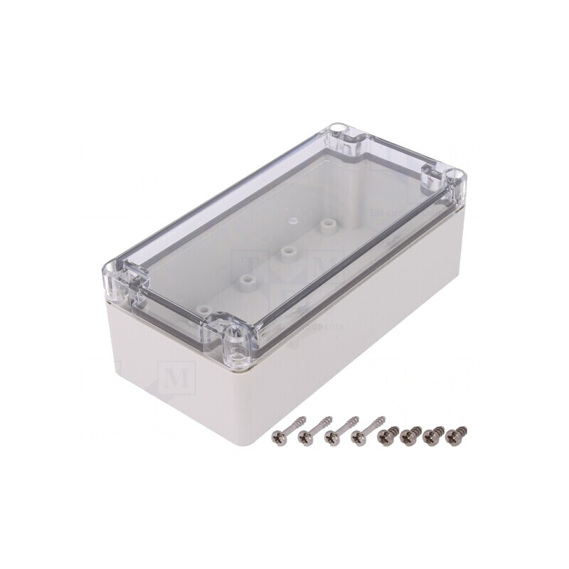 Carcasă universală gri 80x160x55mm IK08 | Electronic-mag.ro | Componente Electronice