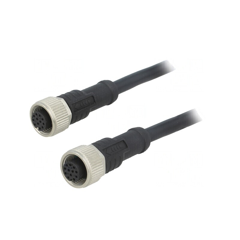 Cablu Senzori și Automatizări M12-M12 1m | Electronic-mag.ro | Componente Electronice