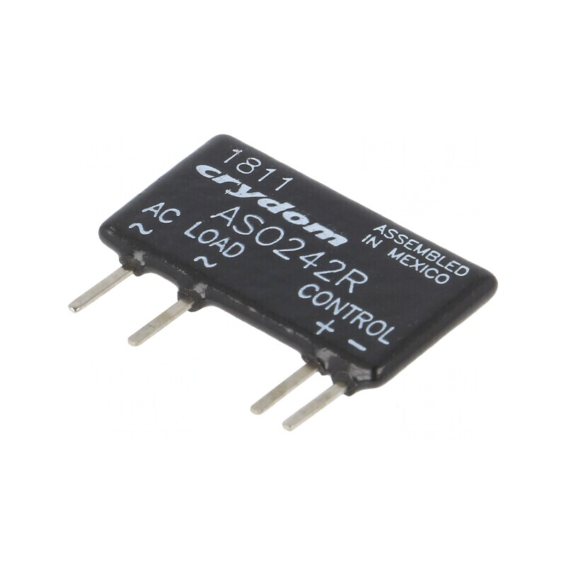 Releu Semiconductor 1-fazat ASO242R 4-10VDC 2A 12-280VAC | Electronic-mag.ro | Componente Electronice Releu Semiconductor 1-fazat ASO242R 4-10VDC 2A 12-280VAC | Electronic-mag.ro | Componente Electronice