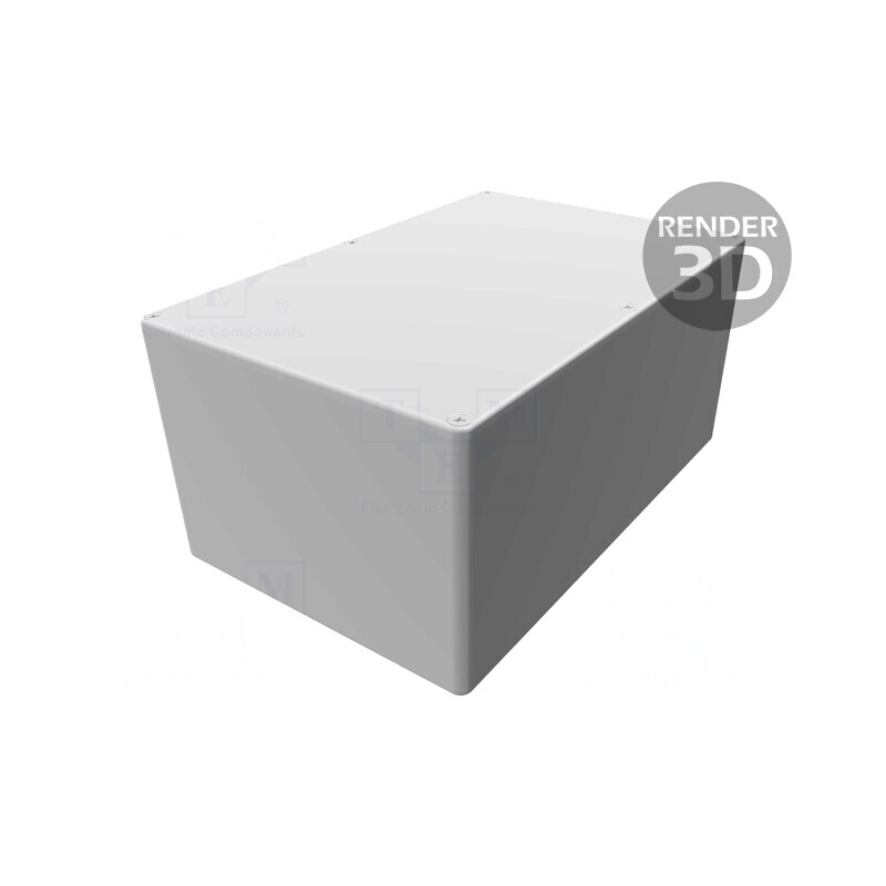 Carcasă universală aluminiu 1550WH 146x222x105mm | Electronic-mag.ro | Componente Electronice