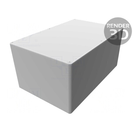 Carcasă universală aluminiu 1550WH 146x222x105mm | Electronic-mag.ro | Componente Electronice