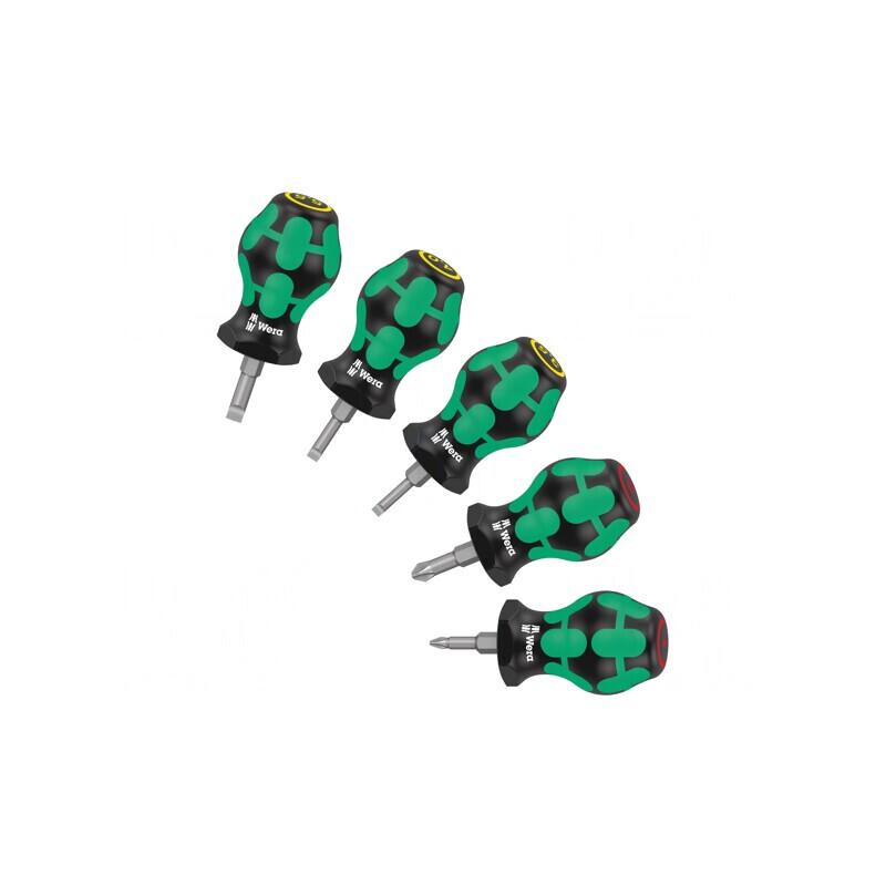 Set Șurubelnițe STUBBY 5 bucăți | Electronic-mag.ro | Componente Electronice