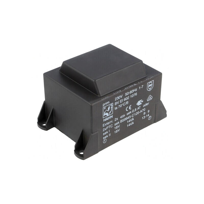 Transformator încapsulat 28VA 230V 18V PCB | Electronic-mag.ro | Componente Electronice