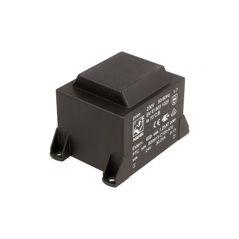 Transformator Încapsulat 30VA 230VAC 24V 1,25A PCB | Electronic-mag.ro | Componente Electronice Transformator Încapsulat 30VA 230VAC 24V 1,25A PCB | Electronic-mag.ro | Componente Electronice