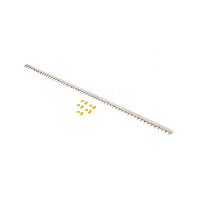 Bară colectoare 2P 415V 100A 57 module 500V | Electronic-mag.ro | Componente Electronice