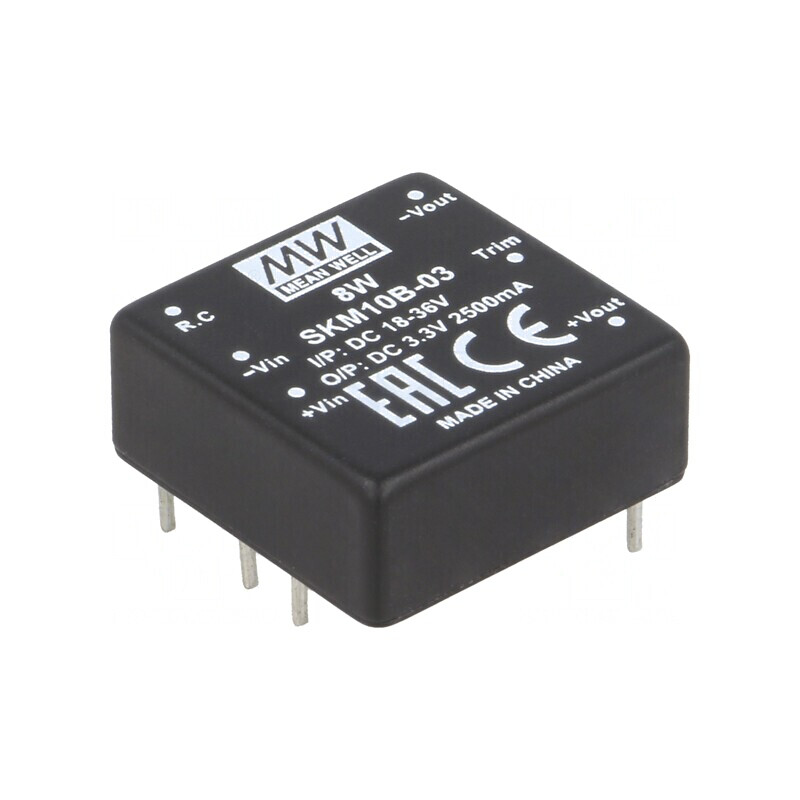 Convertor DC/DC 10W 18-36V la 3.3V 2500mA | Electronic-mag.ro | Componente Electronice