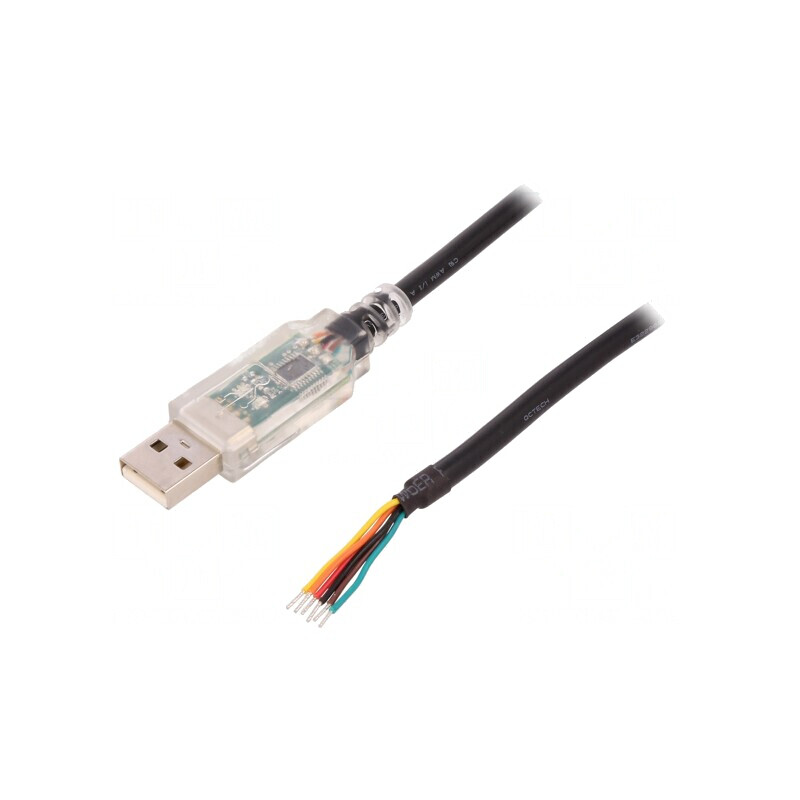 Adaptor USB la RS232 cu Cablu 1.8m | Electronic-mag.ro | Componente Electronice