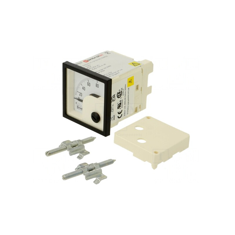 Ampermetru de Panou AC 0-80A True RMS Clasa 1.5 50-60Hz | Electronic-mag.ro | Componente Electronice