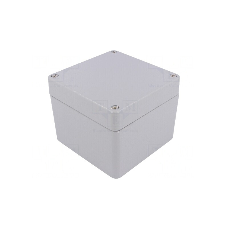 Carcasă universală aluminiu 100x100x81mm | Electronic-mag.ro | Componente Electronice