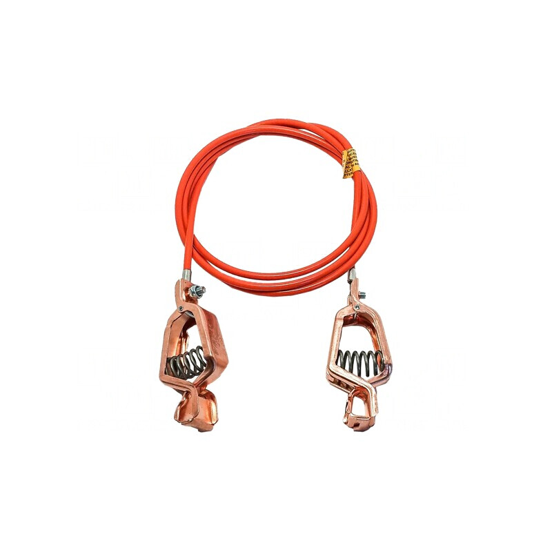 Cablu de Împământare cu Cleme Crocodil | Electronic-mag.ro | Componente Electronice
