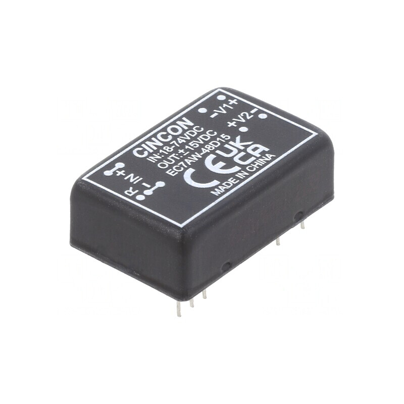 Convertor DC/DC 10W 18-75V la 15V/-15V | Electronic-mag.ro | Componente Electronice