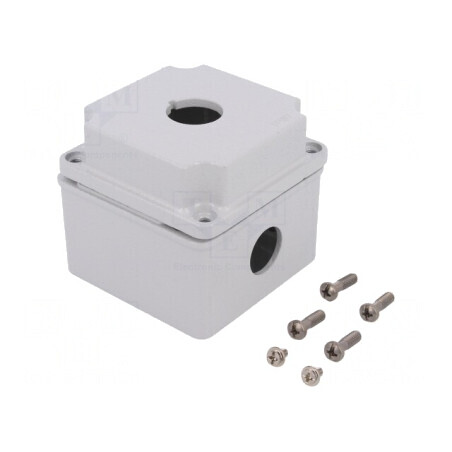 Carcasă pentru pilot IP66/IP67 80x80x73mm | Electronic-mag.ro | Componente Electronice
