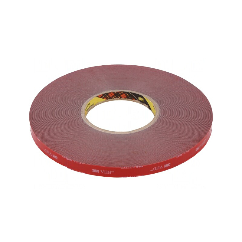 Bandă adezivă acrilică gri 12mm x 33m 3M VHB GPH | Electronic-mag.ro | Componente Electronice