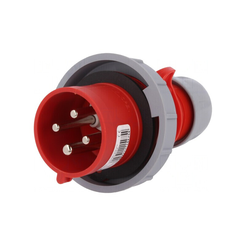 Conector alimentare AC trifazat mufă tată 32A 400VAC IP67 | Electronic-mag.ro | Componente Electronice