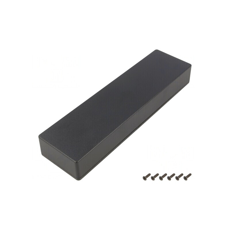 Carcasă universală din aluminiu IP54 70x254x35mm 1590BX2BK | Electronic-mag.ro | Componente Electronice