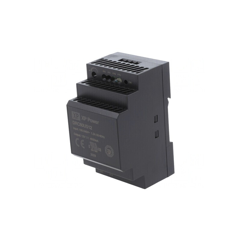 Alimentator Şină DIN 60W 12V 4.5A | Electronic-mag.ro | Componente Electronice