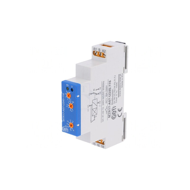 Timer Programabil 1s-100h SPDT 250VAC/16A IP20 | Electronic-mag.ro | Componente Electronice