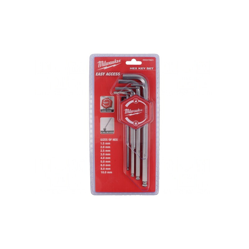 Set chei imbus sferic lungi 9 bucăți | Electronic-mag.ro | Componente Electronice