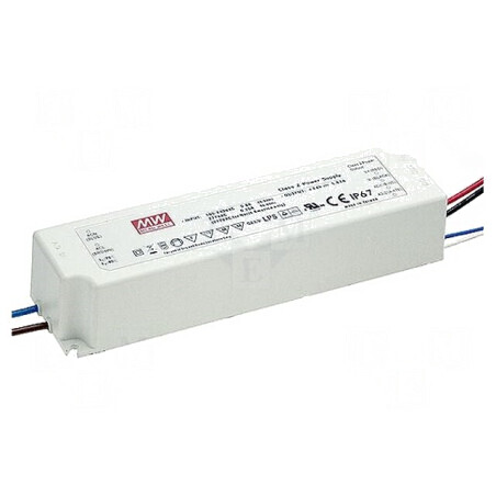 Alimentator LED 40,08W 24V 1,67A IP67 | Electronic-mag.ro | Componente Electronice