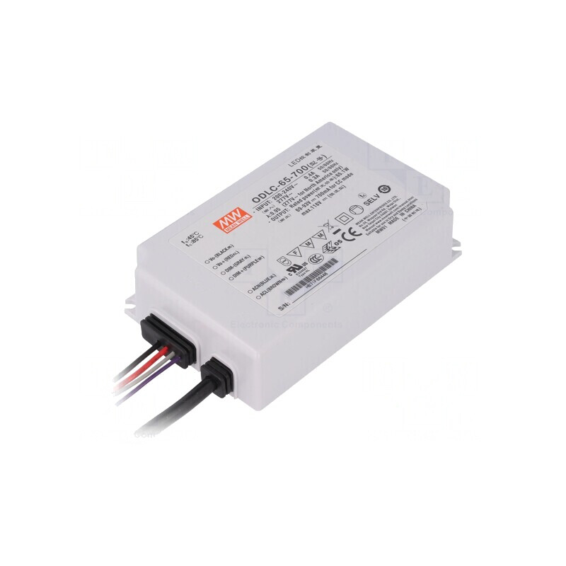 Alimentator LED 65W 700mA 69-93VDC 180-295VAC | Electronic-mag.ro | Componente Electronice