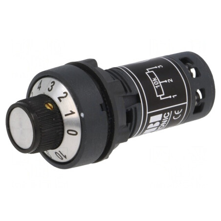 Potentiometru 10kΩ 22mm IP65 | Electronic-mag.ro | Componente Electronice