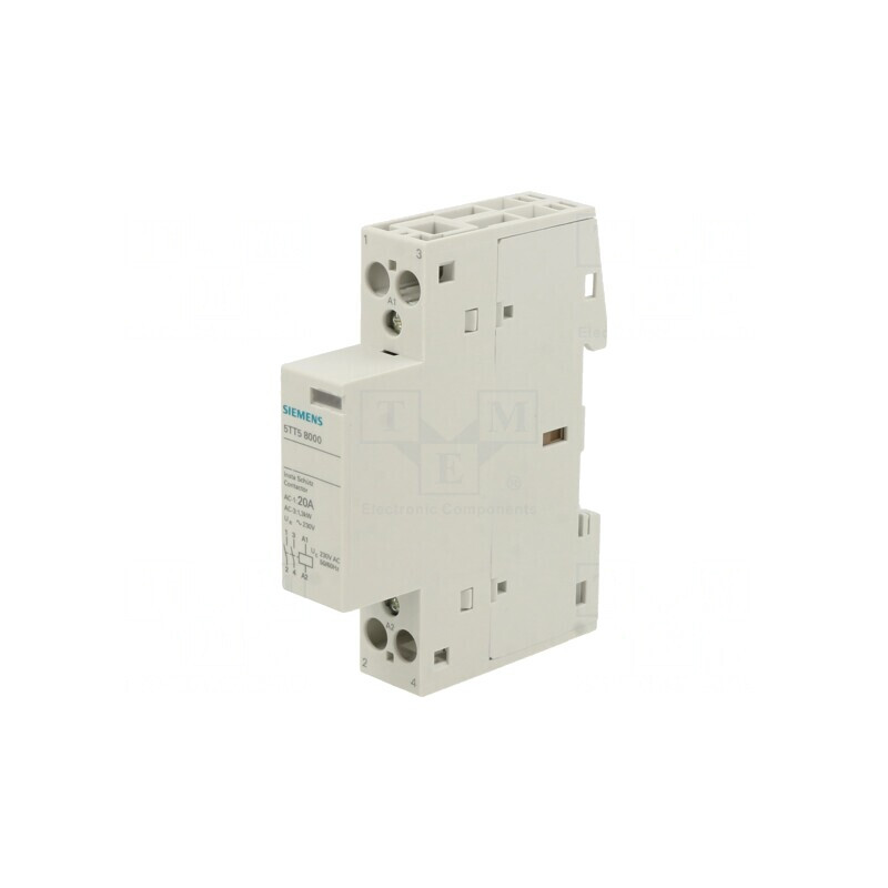 Contactor 2P 20A 230VAC NO 5TT5800-0 | Electronic-mag.ro | Componente Electronice
