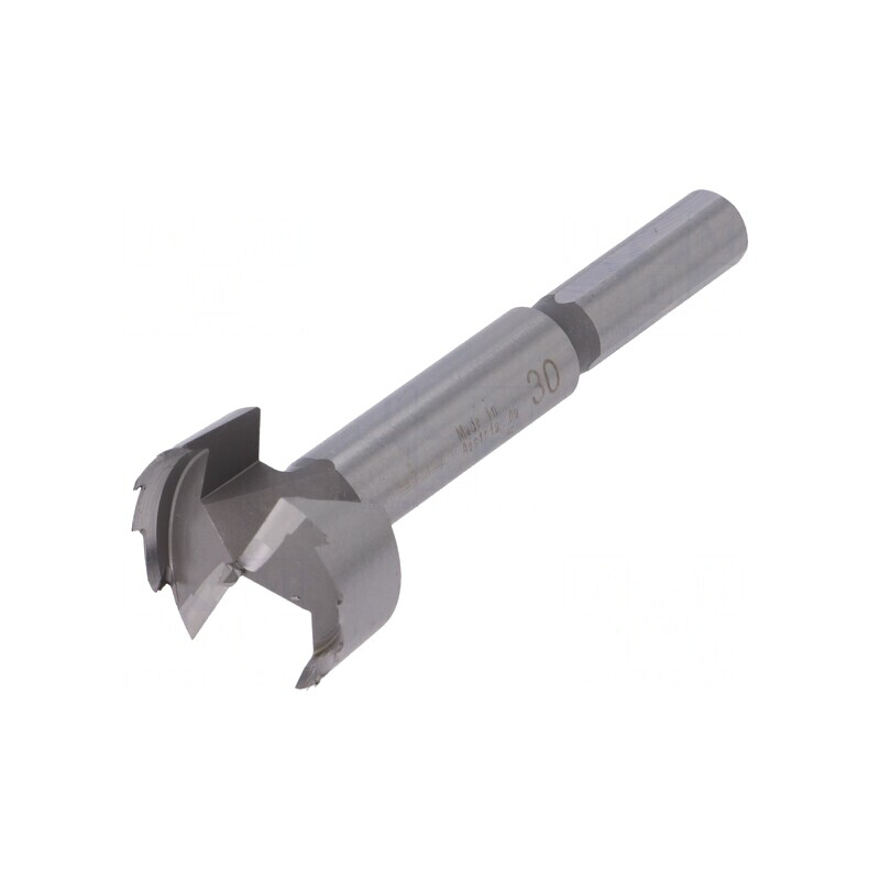 Burghiu lemn 30mm 90mm suport 10mm | Electronic-mag.ro | Componente Electronice