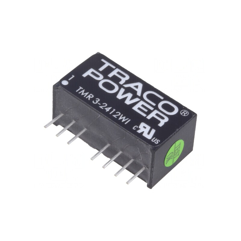 Convertor DC/DC 3W 9-36V la 12V 250mA SIP8 | Electronic-mag.ro | Componente Electronice
