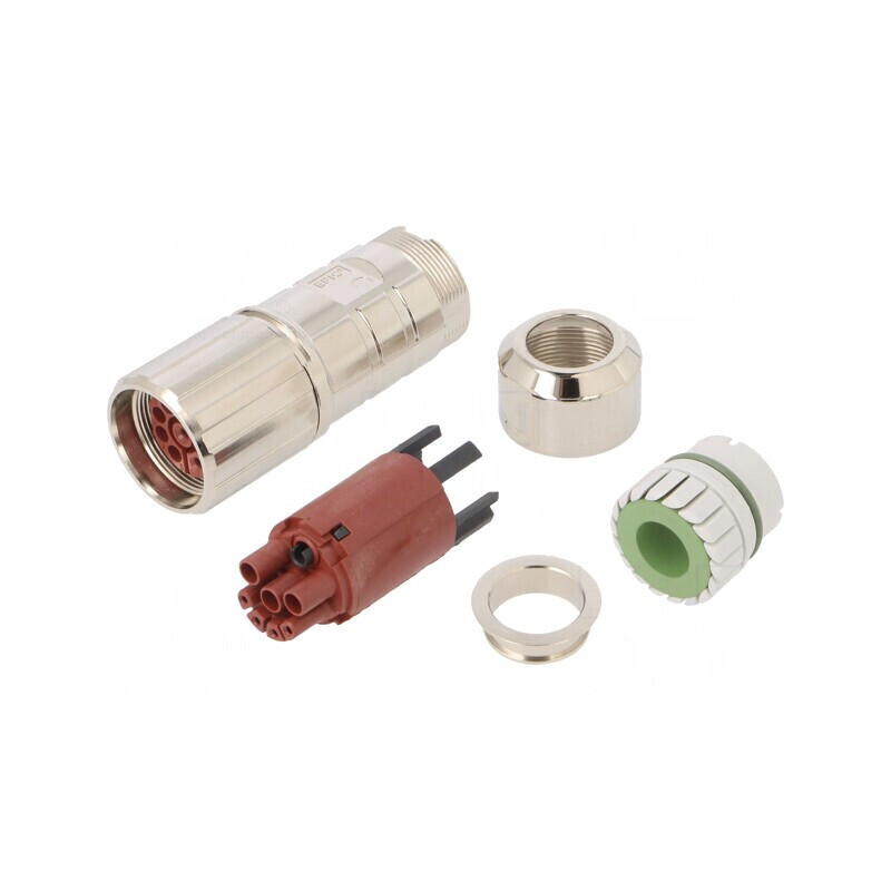 Conector M23 8 PIN 630V Lipire Crimpat | Electronic-mag.ro | Componente Electronice