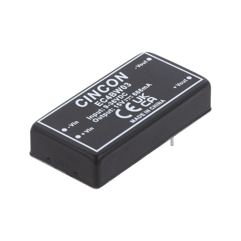 Convertor DC/DC 10W 9-36V la 15V 666mA | Electronic-mag.ro | Componente Electronice