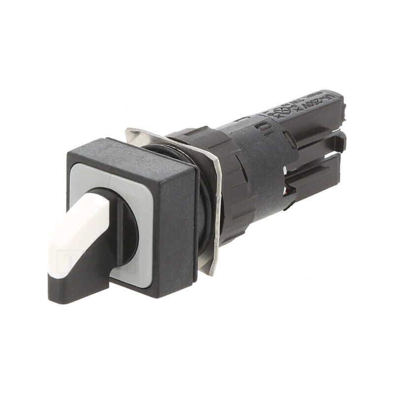 Comutator Rotativ Alb 16mm 3 Pozitii | Electronic-mag.ro | Componente Electronice