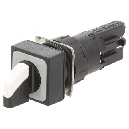 Comutator Rotativ Alb 16mm 3 Pozitii | Electronic-mag.ro | Componente Electronice