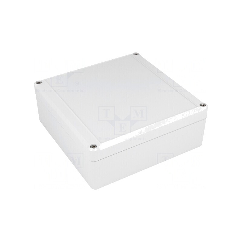 Carcasă Universală EUROMAS II ABS Gri 150x150x57mm | Electronic-mag.ro | Componente Electronice