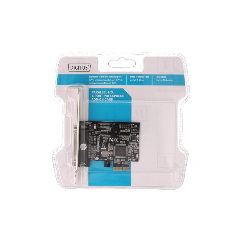 Card Extensie PCIe D-Sub 25pin 1.1 1.5Mbps | Electronic-mag.ro | Componente Electronice