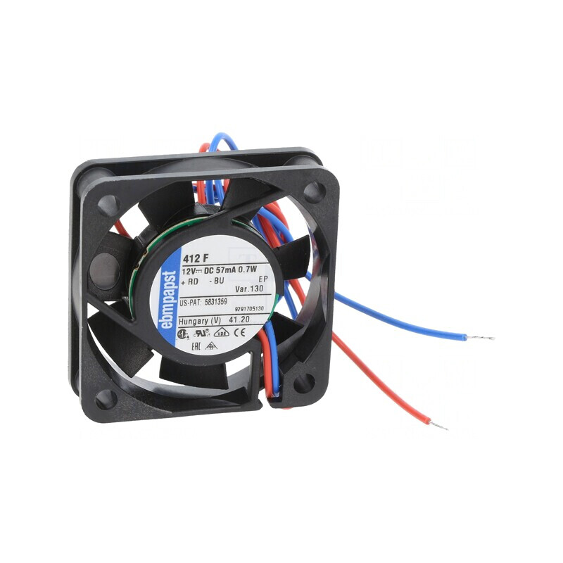 Ventilator DC axial 12V 40x40x10mm | Electronic-mag.ro | Componente Electronice