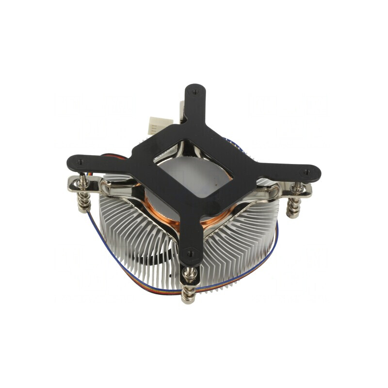 Radiator extrudat aluminiu-cupru 12VDC 39.8m3/h 26.92mm | Electronic-mag.ro | Componente Electronice