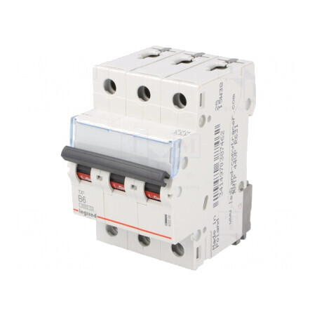 Întrerupător de Supracurent 400VAC 6A 3P B | Electronic-mag.ro | Componente Electronice