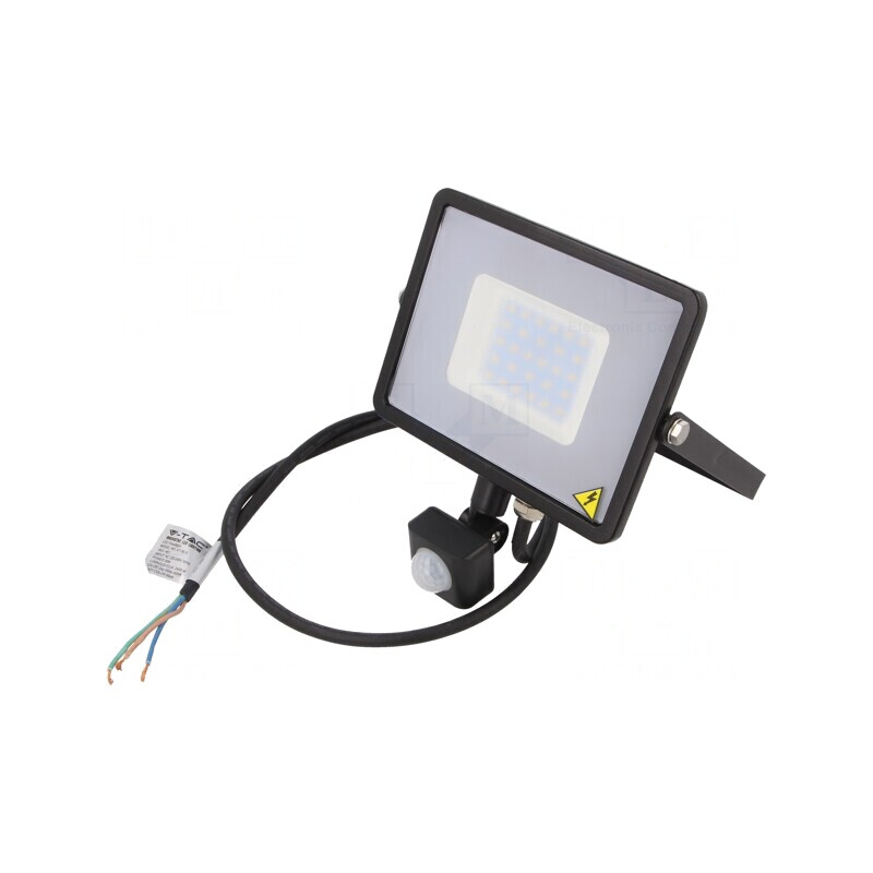 Proiector LED 30W Alb Neutru 4000K 100° 220/240V | Electronic-mag.ro | Componente Electronice