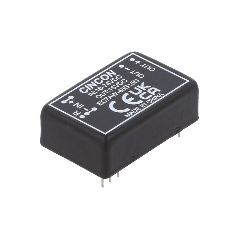 Convertor DC/DC 10W 18-75V la 15V 0.666mA | Electronic-mag.ro | Componente Electronice
