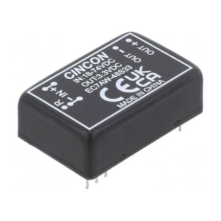 Convertor DC/DC 10W 18-75V la 3.3V 2000mA | Electronic-mag.ro | Componente Electronice