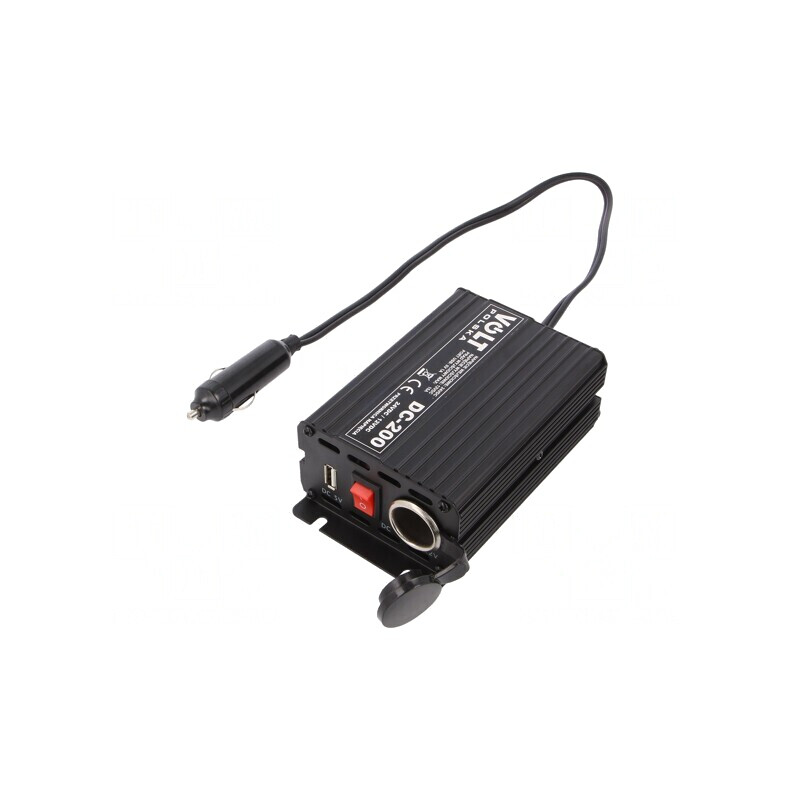 Convertor DC/DC 24V la 12V 15A 200W | Electronic-mag.ro | Componente Electronice